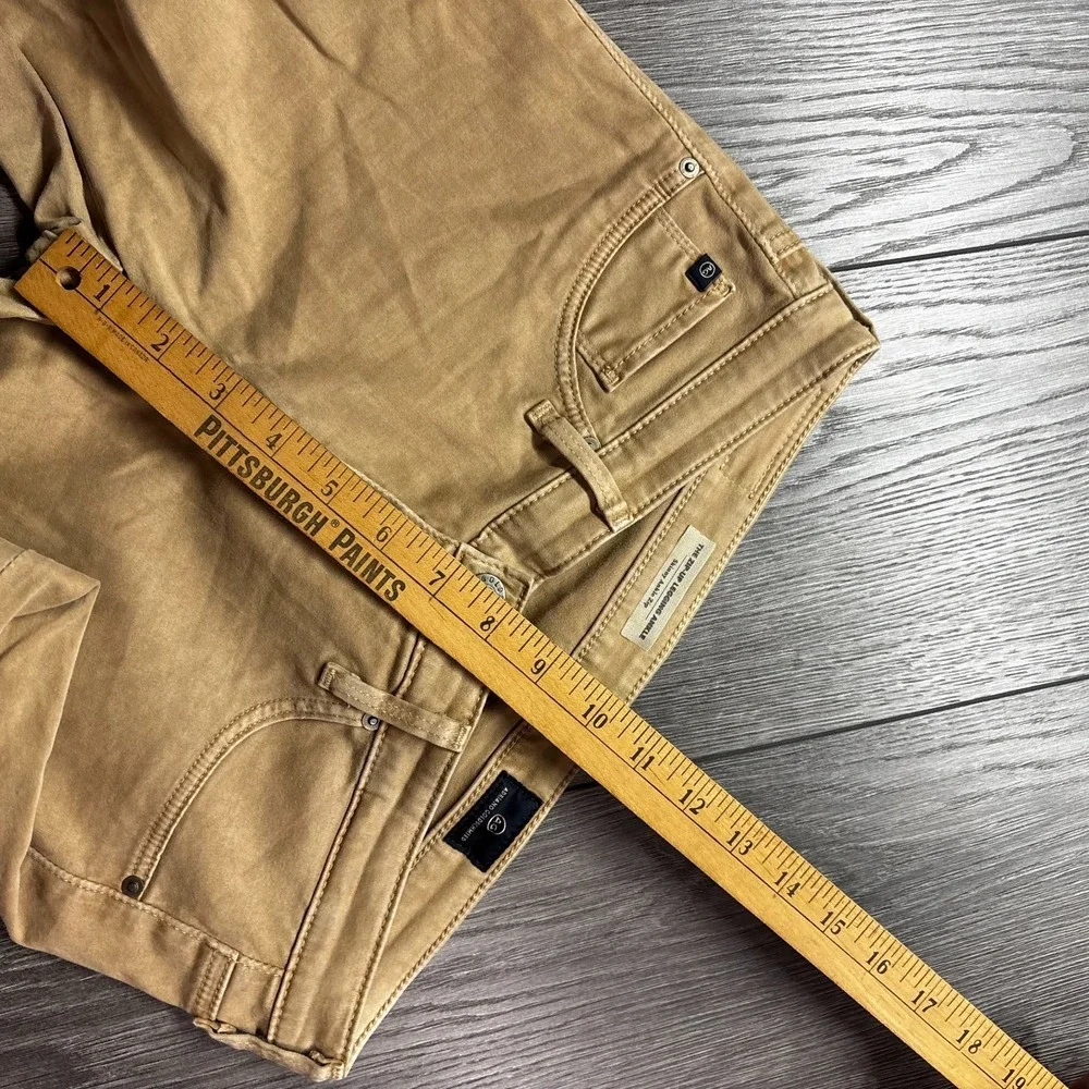 Adriano Goldschmied Jeans Womens 27R Brown The Zip Up Legging Ankle High Rise - Picture 10 of 11
